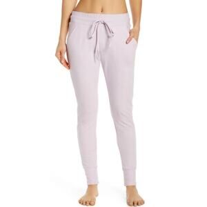 FREE PEOPLE FP MOVEMENT Sunny Skinny Sweatpants Elastic Waist Lavender Womens M